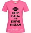 Женская футболка Drive Nissan Ярко-розовый фото