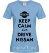Женская футболка Drive Nissan Голубой фото