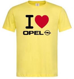 Чоловіча футболка I Love Opel