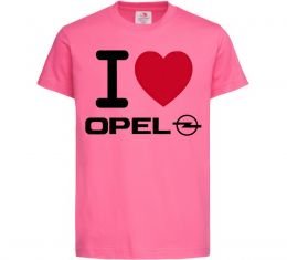 Дитяча футболка I Love Opel Дитяча футболка I Love Opel