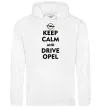 Жіноча толстовка (худі) Drive Opel Білий фото