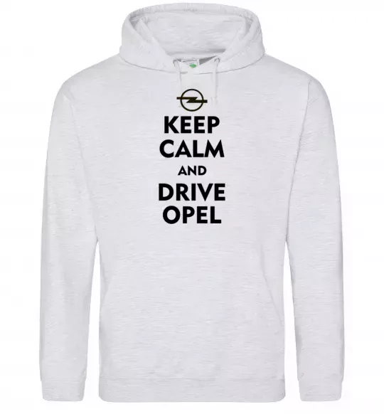 Жіноча толстовка (худі) Drive Opel Сірий меланж фото