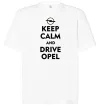 Футболка Оверсайз Drive Opel Белый фото