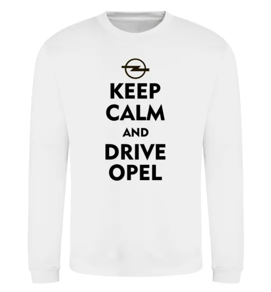 Світшот Drive Opel Білий фото