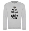 Світшот Drive Opel Сірий меланж фото