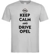 Мужская футболка Drive Opel Серый Мужская футболка Drive Opel Серый фото