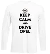 Лонгслив Drive Opel Белый Лонгслив Drive Opel Белый фото