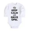 Дитячий бодік Drive Opel Білий фото