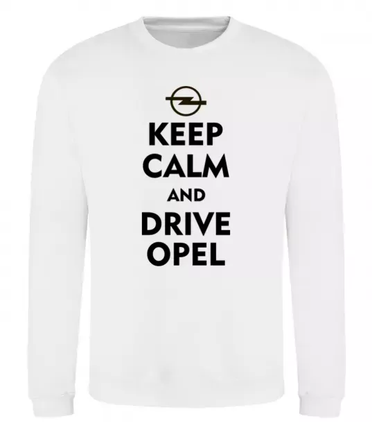 Свитшот Drive Opel Белый фото