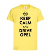 Детская футболка Drive Opel Лимонный фото