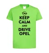 Детская футболка Drive Opel Лаймовый фото