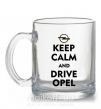 Чашка стеклянная Drive Opel Прозрачный фото