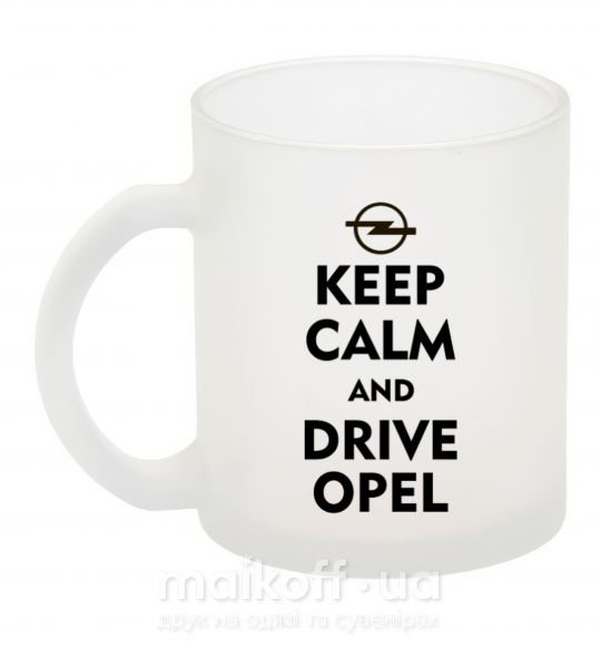 Чашка стеклянная Drive Opel Фроузен фото