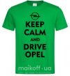 Мужская футболка Drive Opel Зеленый фото