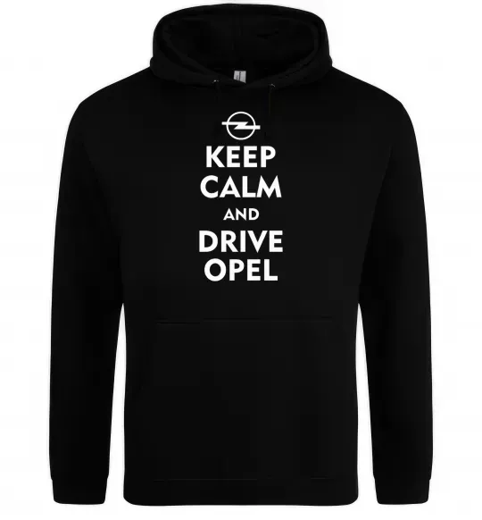 Жіноча толстовка (худі) Drive Opel Чорний фото