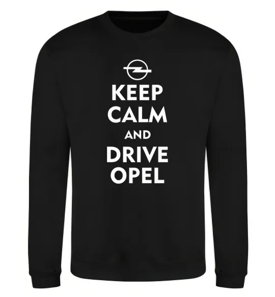 Світшот Drive Opel Чорний фото