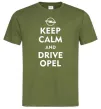 Мужская футболка Drive Opel Оливковый Мужская футболка Drive Opel Оливковый фото