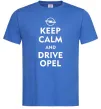 Мужская футболка Drive Opel Ярко-синий Мужская футболка Drive Opel Ярко-синий фото