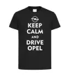 Детская футболка Drive Opel Черный фото