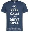 Чоловіча футболка Drive Opel Темно-синій фото