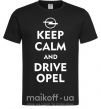 Чоловіча футболка Drive Opel Чорний фото
