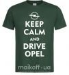 Чоловіча футболка Drive Opel Темно-зелений фото