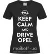 Женская футболка Drive Opel Черный фото