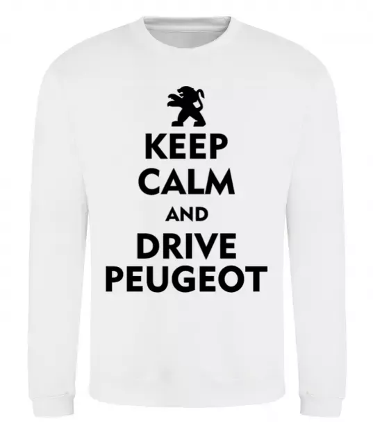 Свитшот Drive Peugeot Белый фото