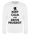 Свитшот Drive Peugeot Белый фото