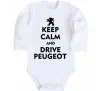 Детский боди Drive Peugeot Белый фото