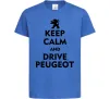 Дитяча футболка Drive Peugeot Яскраво-синій фото