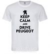 Чоловіча футболка Drive Peugeot Білий фото