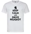 Чоловіча футболка Drive Peugeot Білий Чоловіча футболка Drive Peugeot Білий фото