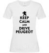 Жіноча футболка Drive Peugeot Білий фото
