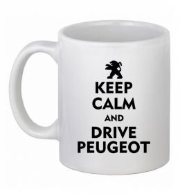 Чашка керамічна Drive Peugeot Чашка керамічна Drive Peugeot