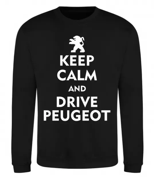 Свитшот Drive Peugeot Черный фото