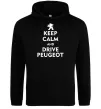 Женская толстовка (худи) Drive Peugeot Черный фото