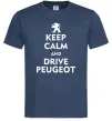 Чоловіча футболка Drive Peugeot Темно-синій Чоловіча футболка Drive Peugeot Темно-синій фото