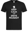 Чоловіча футболка Drive Peugeot Чорний Чоловіча футболка Drive Peugeot Чорний фото