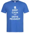 Чоловіча футболка Drive Peugeot Яскраво-синій Чоловіча футболка Drive Peugeot Яскраво-синій фото