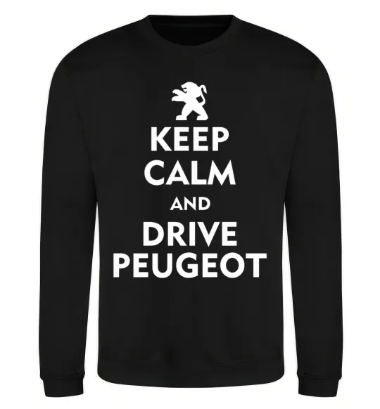 Свитшот Drive Peugeot Черный фото