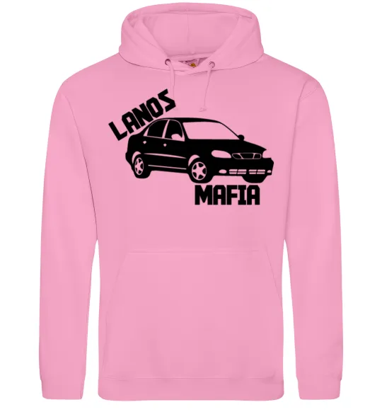 Мужская толстовка (худи) Lanos Mafia Розовый фото
