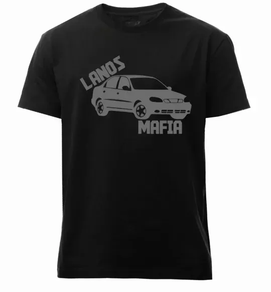 Мужская премиум футболка Lanos Mafia Черный фото