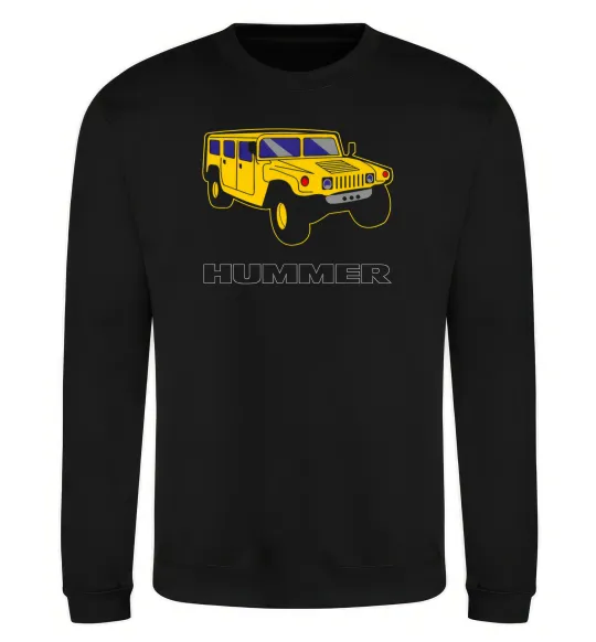 Світшот Hummer Pic Чорний фото