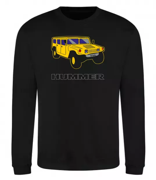 Світшот Hummer Pic Чорний фото