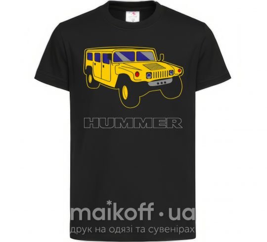 Дитяча футболка Hummer Pic Чорний фото