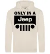 Чоловіча толстовка (худі) Only in a Jeep Таш фото