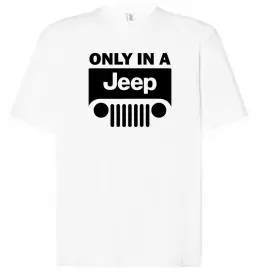 Футболка Оверсайз You can drive a Jeep Черный фото Футболка Оверсайз You can drive a Jeep Черный фото