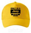 Кепка Only in a Jeep Сонячно жовтий фото