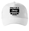 Кепка Only in a Jeep Білий фото